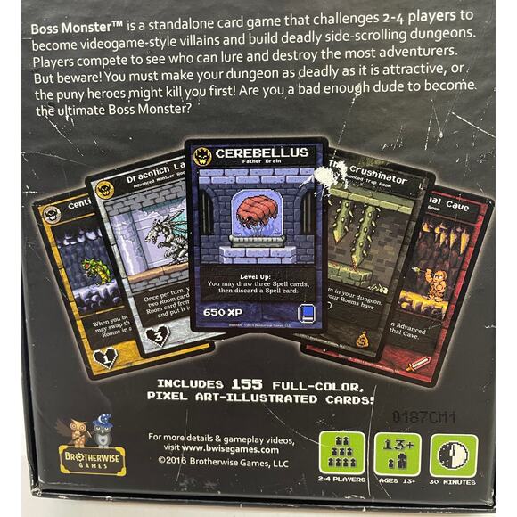 Boss Monster Card Game - Dungeon Building Card Game 2-4 Players - Gently Played - Picture 10 of 10